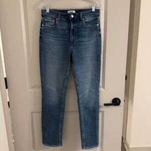 PAIGE - Dark Wash Gemma Skinny Jeans